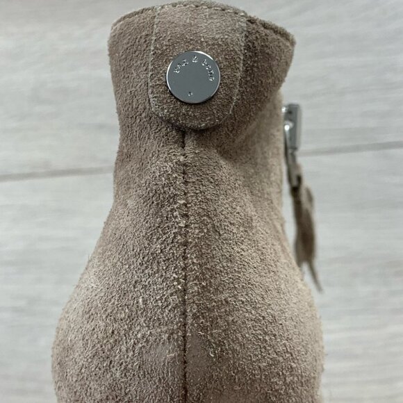 RAG & BONE Margot Side-zip Suede Ankle Boot - Picture 8 of 12